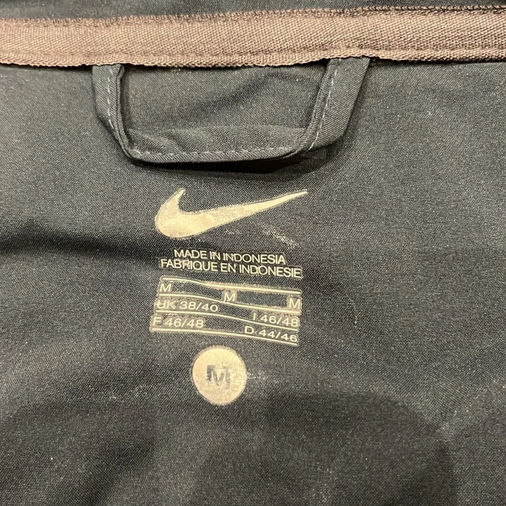 Nike Men's Fleece Softshell JAcket Sz M Navy Blue Activewear Outdoor